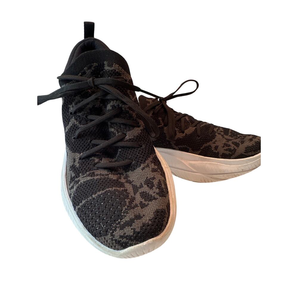 Sorel Explorer Blitz Stride Sneakers Women 6 Black White Camo